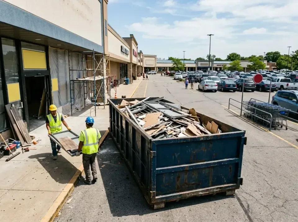 retail-store-renovation-debris-003 — frequently asked questions, Roll-off Dumpster Rentals in Catonsville, MD